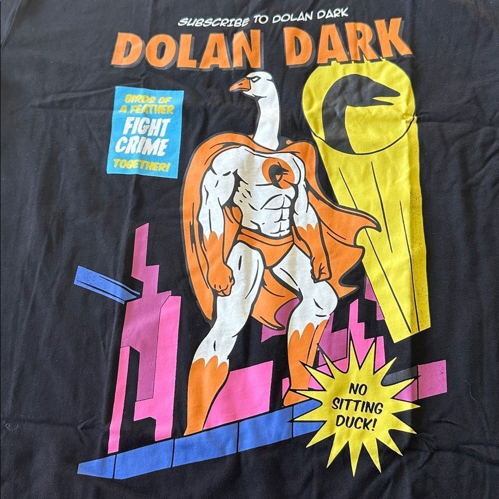 Cool Shirts Dolan Dark Black Large Nwt — image 5 of 7